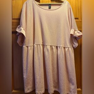 Pink Ruffle Top